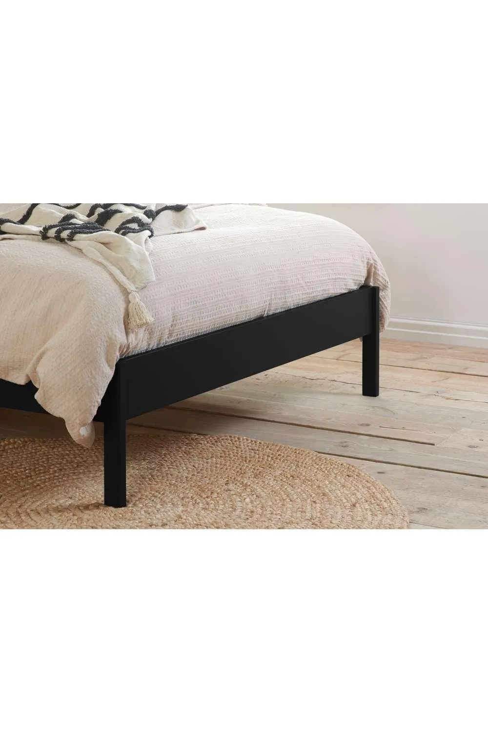 Birlea Rattan Bed Frame Margot Bedstead in Black 4