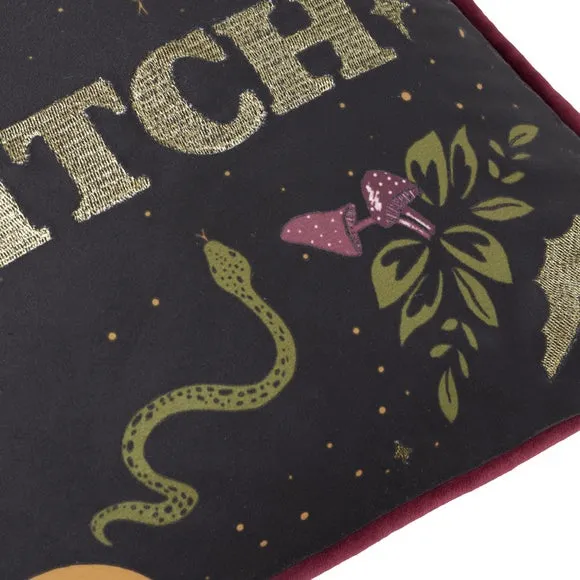 Furn. Bad Witch Black Magic Cushion Cover 5
