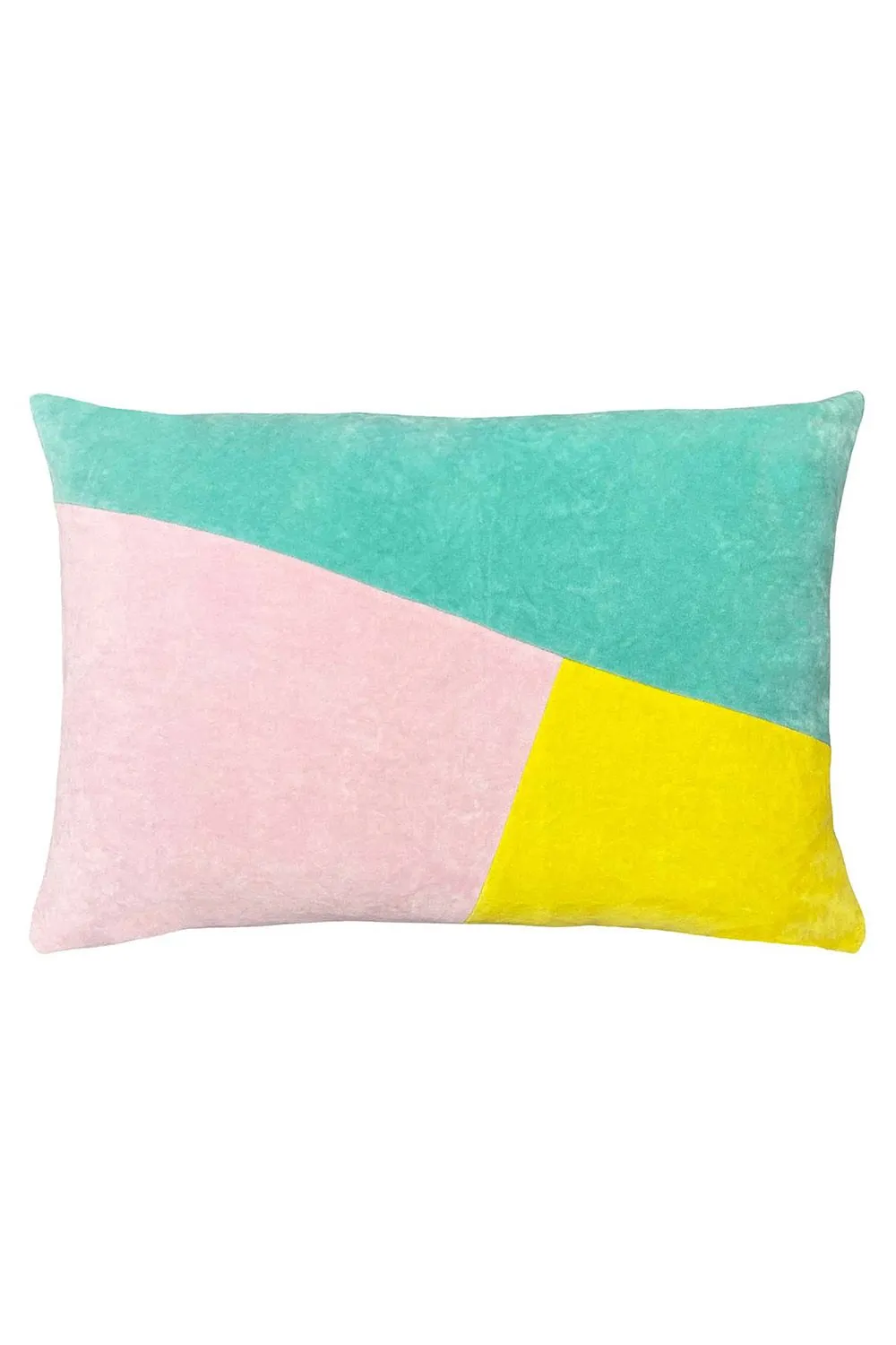 Furn Morella Abstract Geometric Velvet Cushion