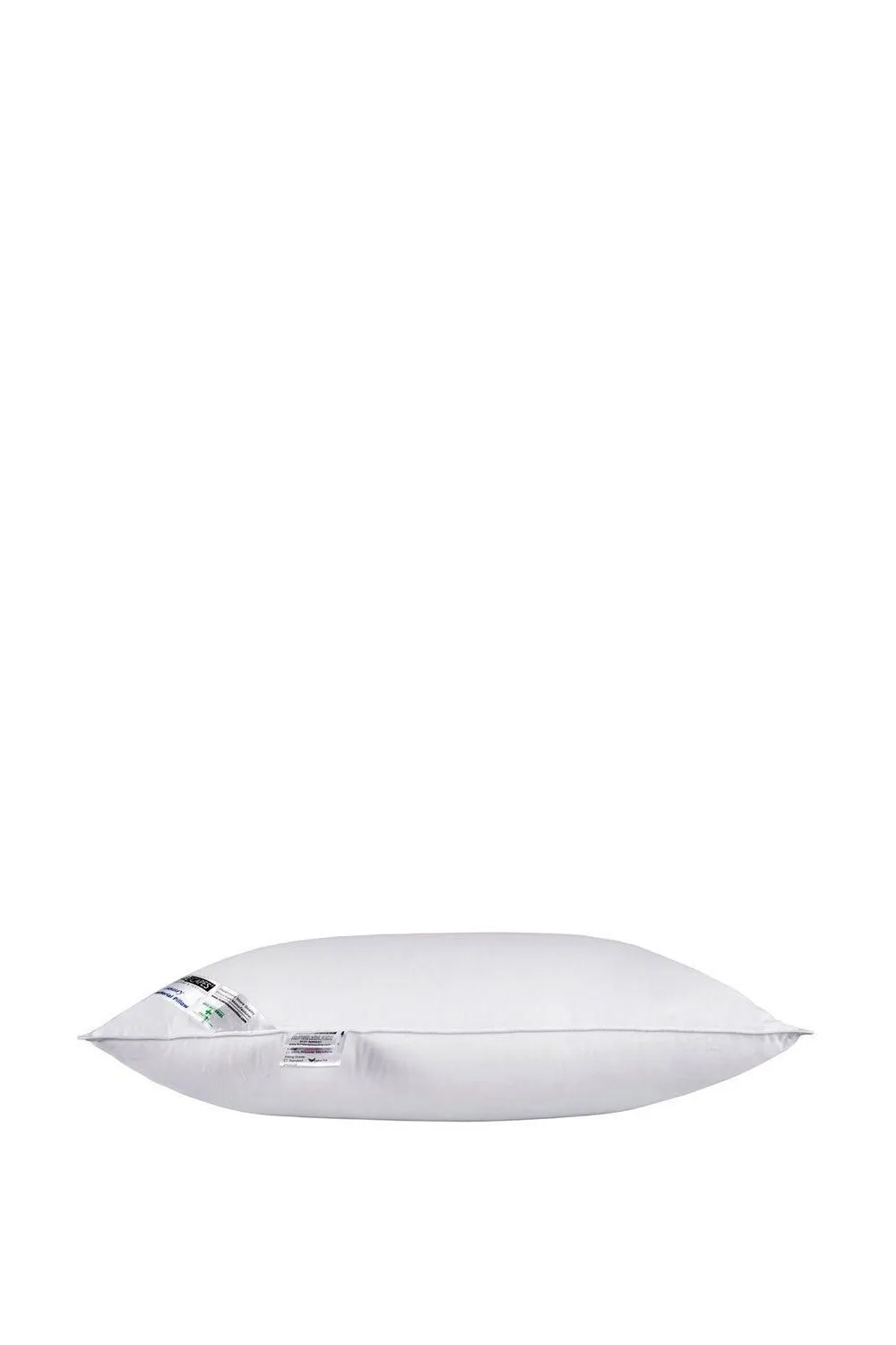 Homescapes Anti Bacterial Pillow Super Microfibre, 48 x 74 cm in White 3