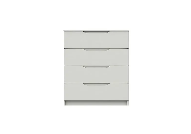 St Pancras 4 Drawer Chest - White
