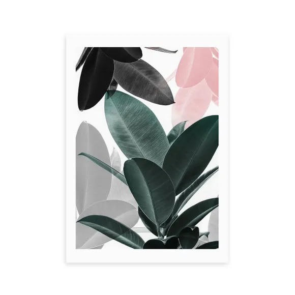East End Prints Leaf Play Print 2