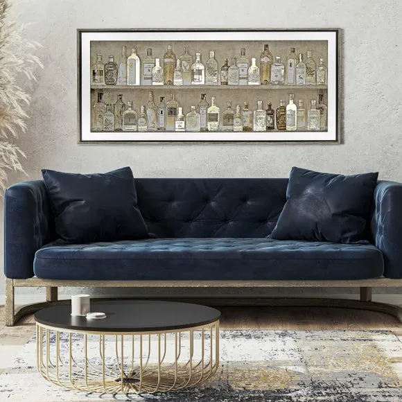 Cedar & Sage Gin Collection Framed Print