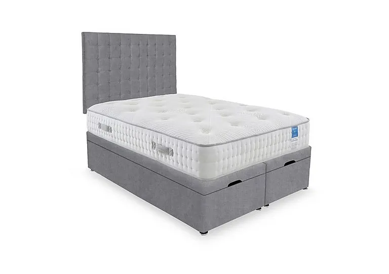 Ergo Deluxe End Lift Ottoman Divan Set - Small Double