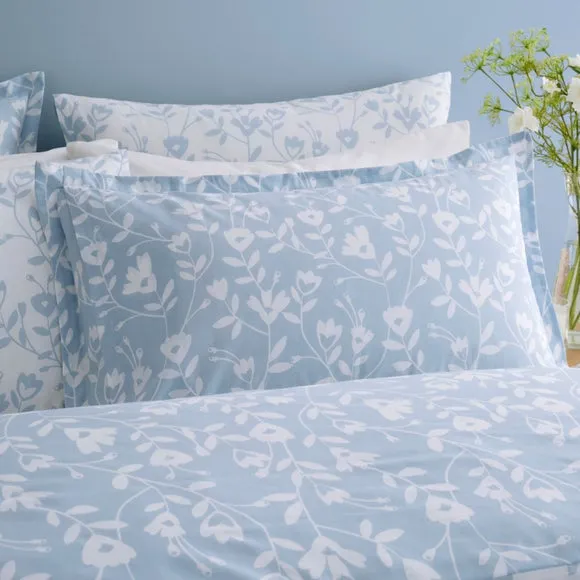 Bibury Floral 100% Cotton Oxford Pillowcase 3
