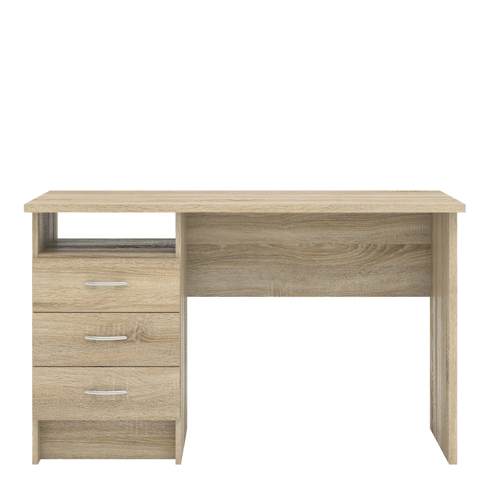 Furniture To Go Function Plus Desk 3 Drawers in Light Oak 2