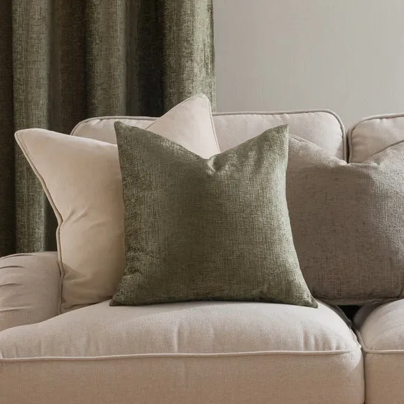 Chenille Square Cushion 1