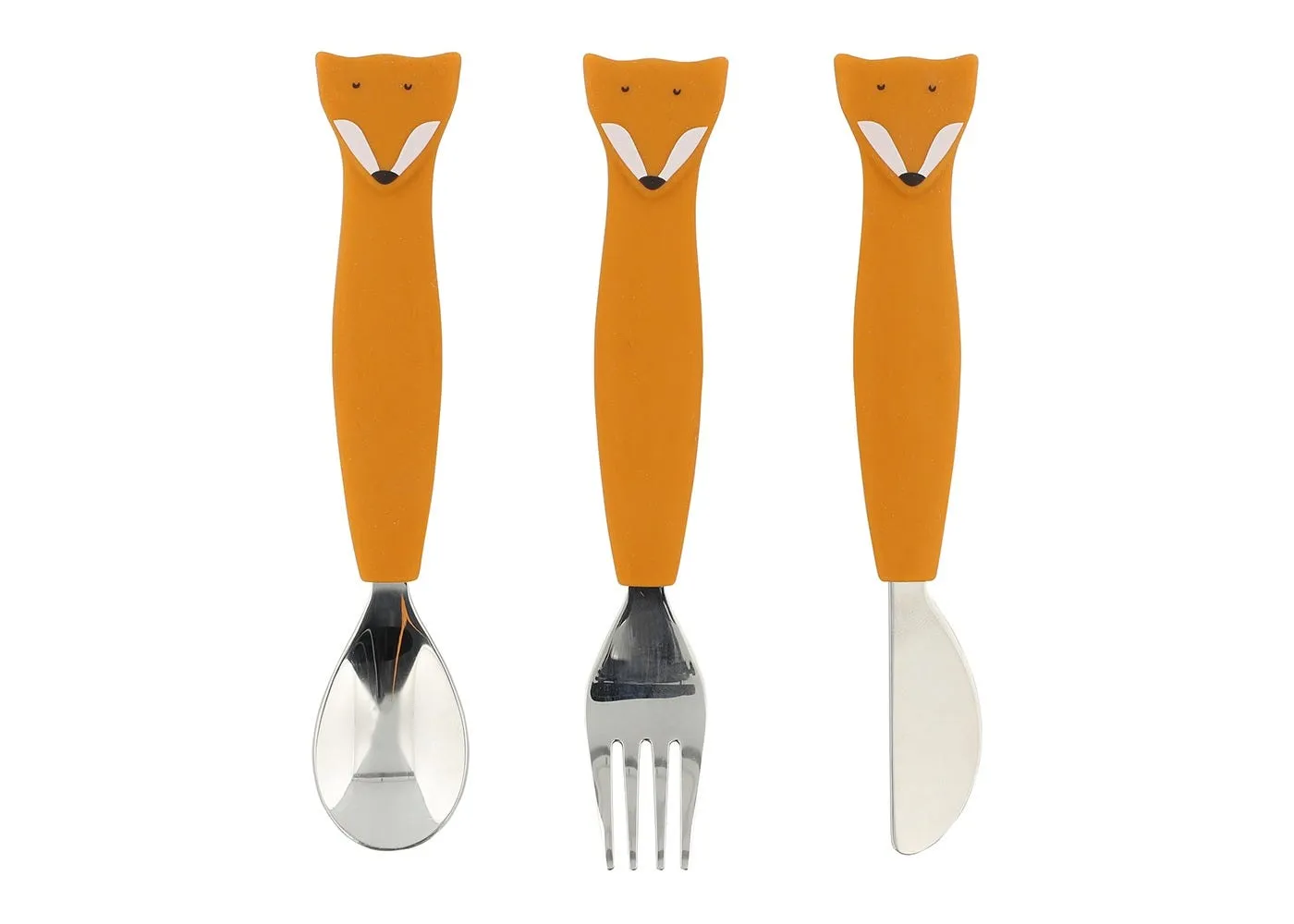 Trixie Mr. Fox Silicone Cutlery Set