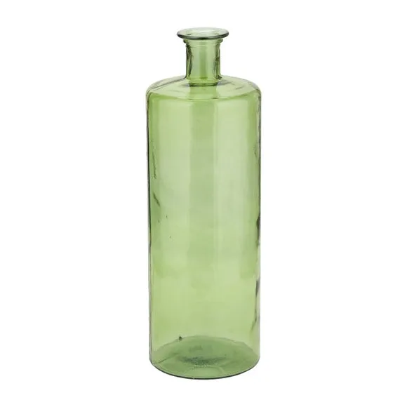 Tall Recycled Glass Bottle Vase 2