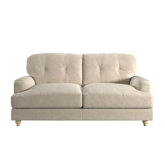 Martha Vintage Velvet 2 Seater Sofa 2