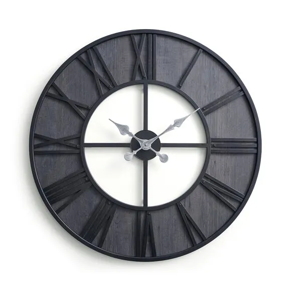 Fulton Industrial Skeleton Wall Clock 3