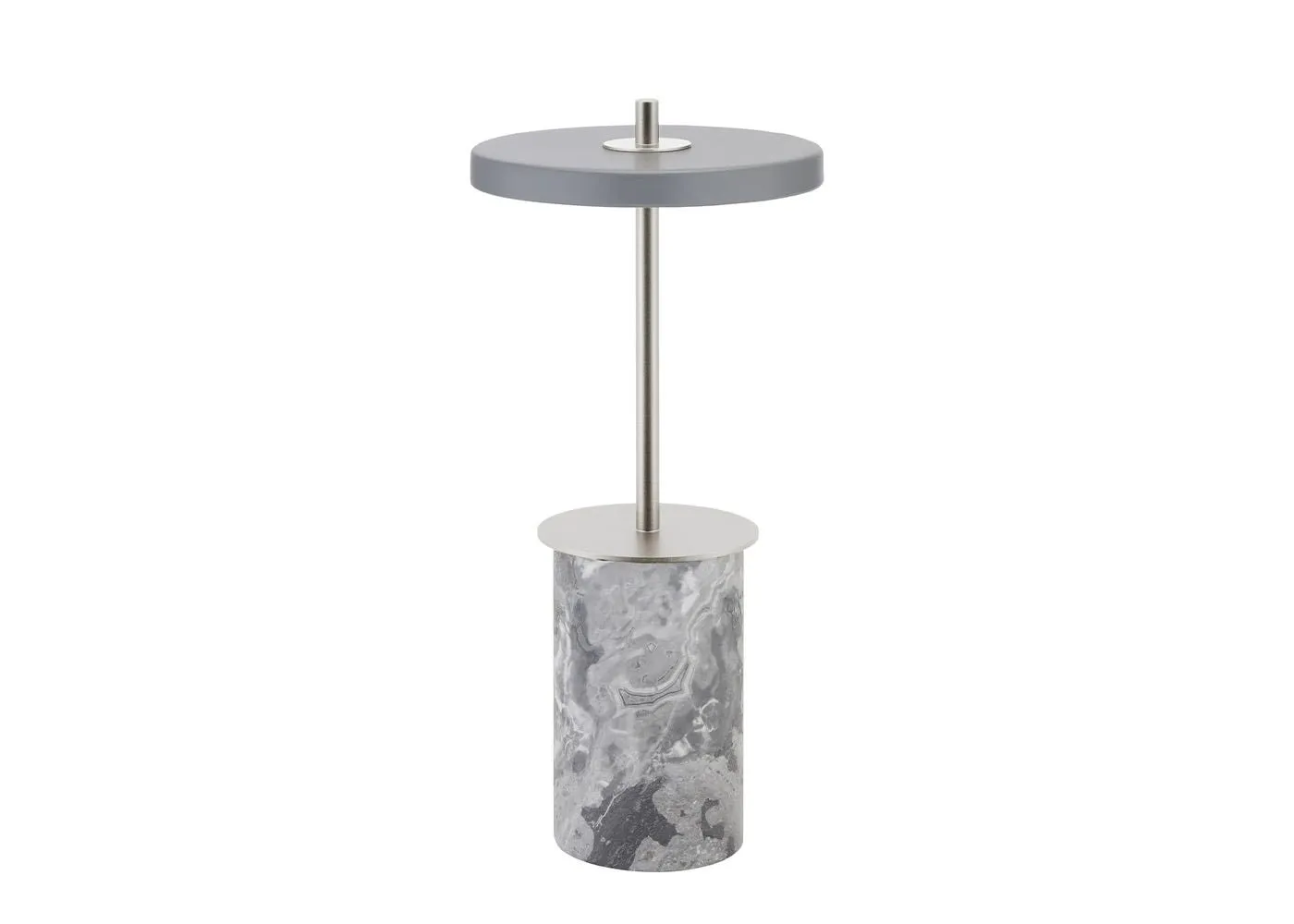 Umage Asteria LED Move Mini Portable Lamp Grey Marble/Steel