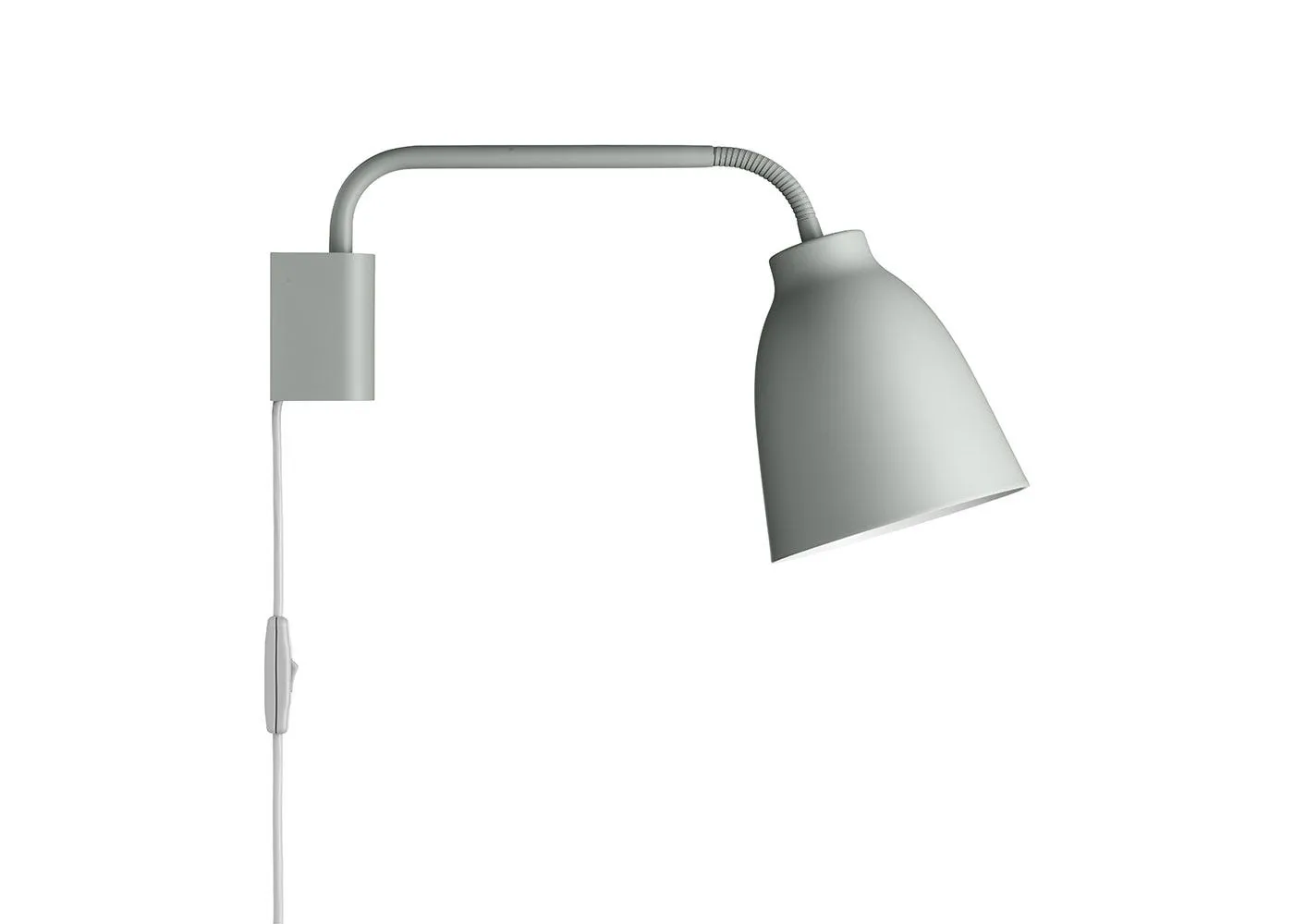 Fritz Hansen Caravaggio Read Wall Light Grey 25