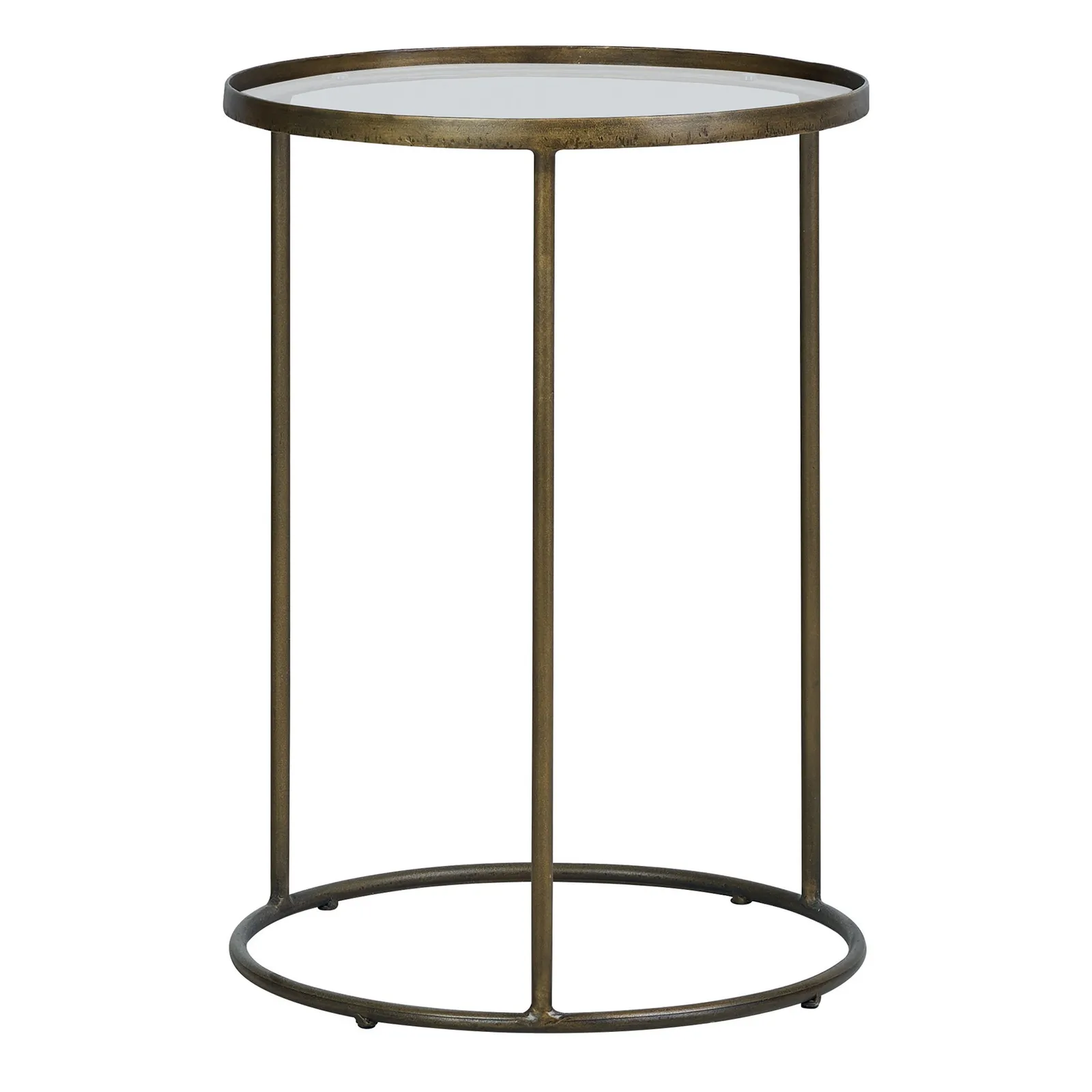 Pimlico Antique Brass Side Table Antique Brass