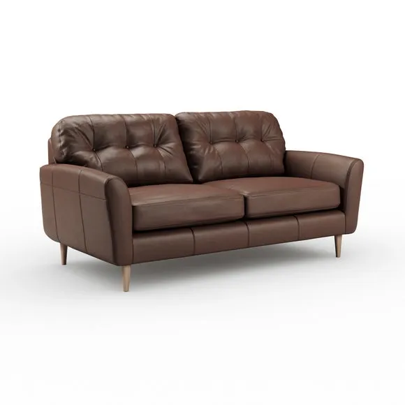 Sven Classic Leather 3 Seater Sofa 6
