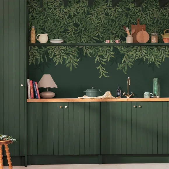 William Morris Willow Bough Wall Mural 1