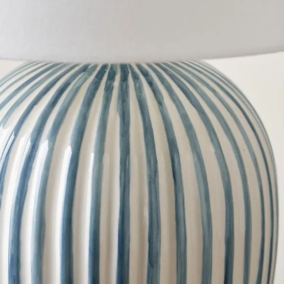 Pacific Lifestyle Cannes Striped Table Lamp 2