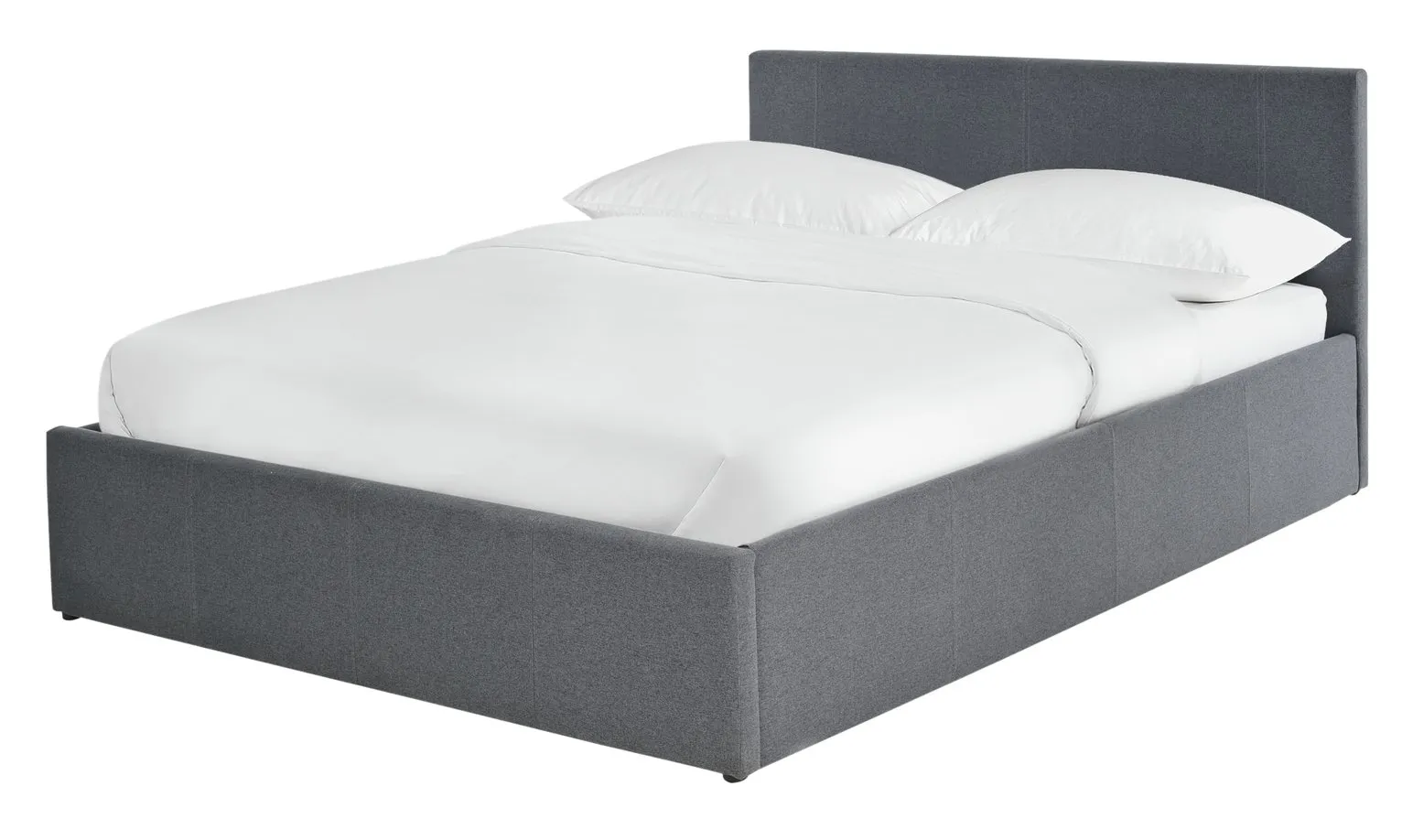 Habitat Heathdon End Open Ottoman Kingsize Bed - Grey