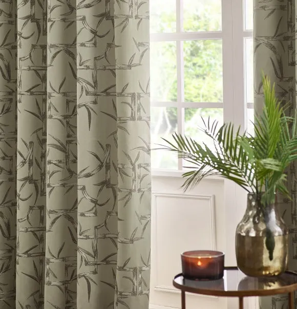 Paoletti Bamboo Eyelet Curtains 4