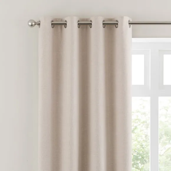 Calista Eyelet Curtains (Blackout Available) 1
