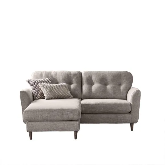 Sven Tonal Weave Reversible Corner Chaise Sofa 2