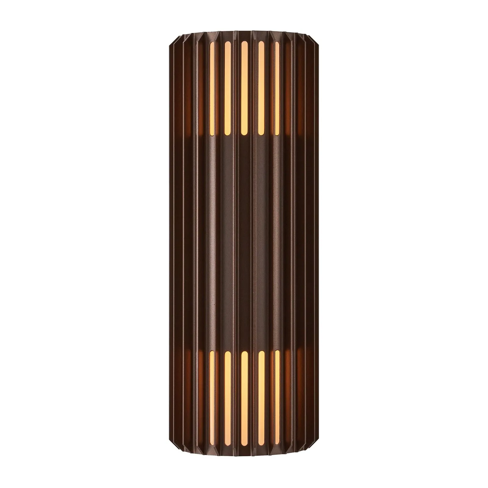 Nordlux Aludra Outdoor Wall Light Brown Metal Garden E27 IP54 Mains 2