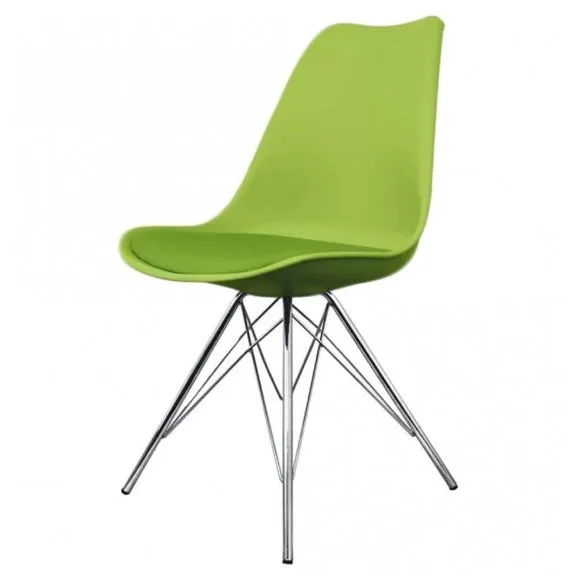 Fusion Living Soho Plastic Dining Chair 2