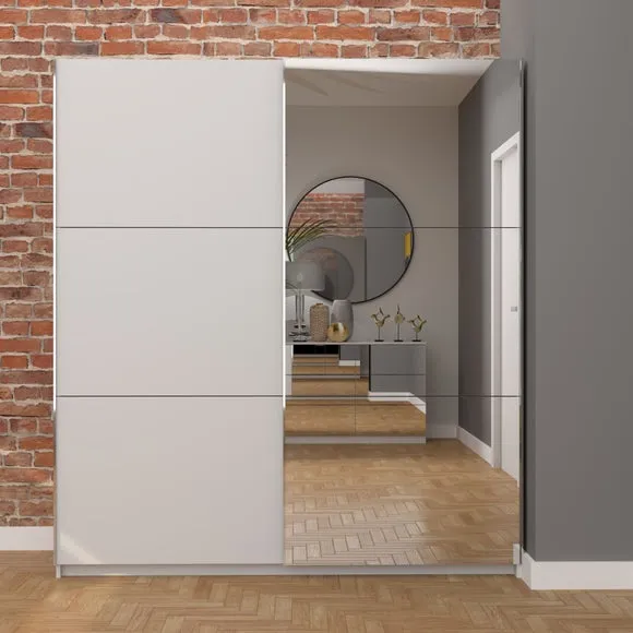 Norland 180cm Sliding Double Wardrobe