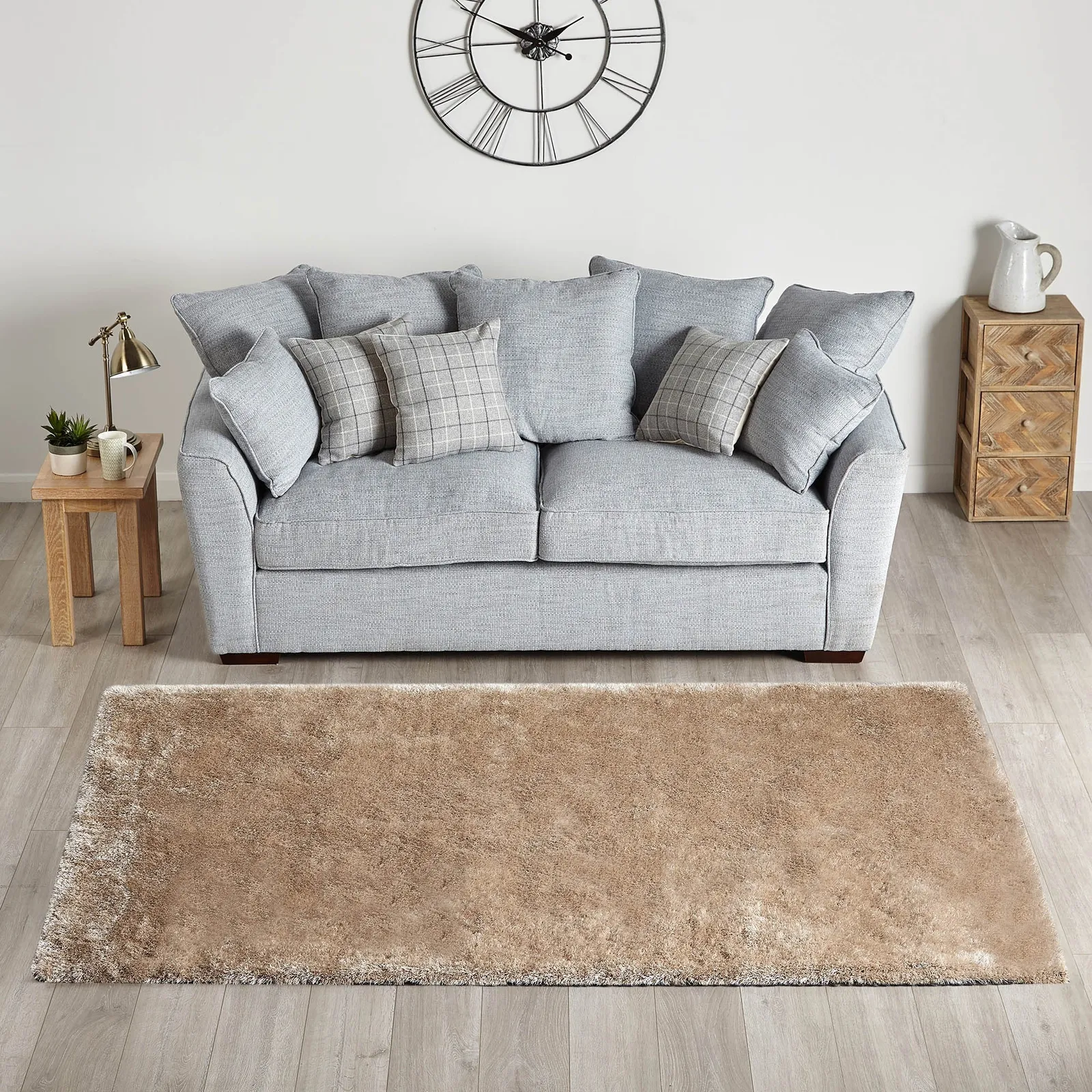 Indulgence Shaggy Rug Indulgence Champagne