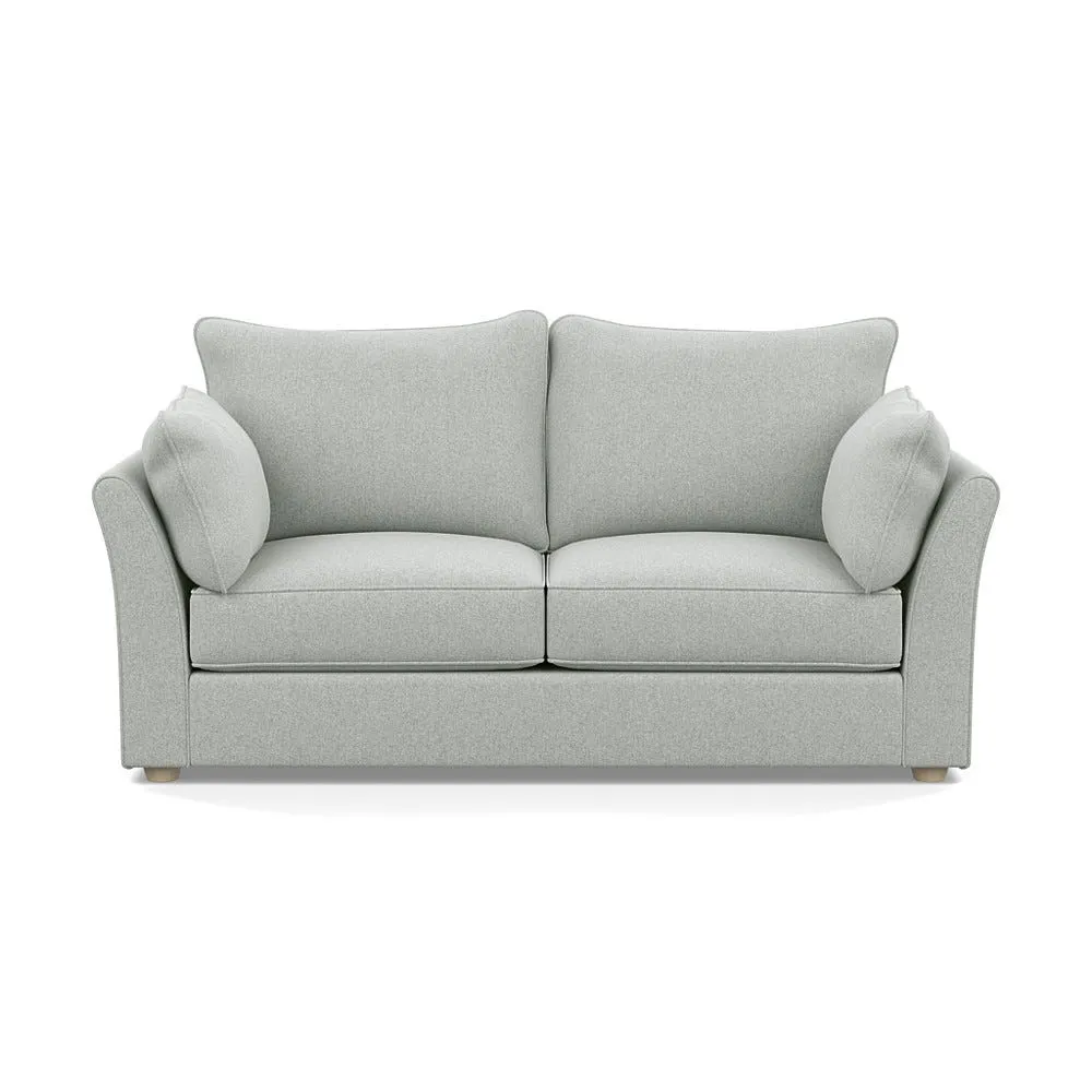 Heal's Tailor 3 Seater Sofa Melton Wool Limestone Natural Beech Feet 1