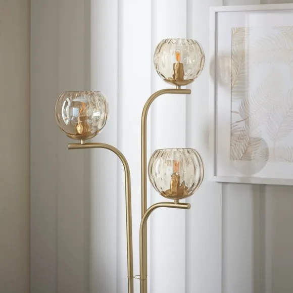 Vogue Arkoma Glass Floor Lamp 4