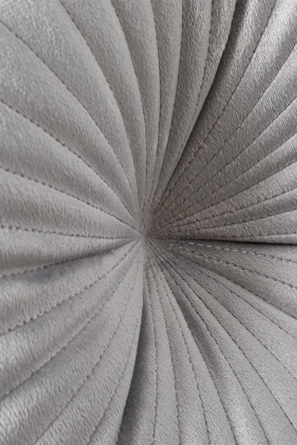 Catherine Lansfield 'Round' Cushion in Grey 2