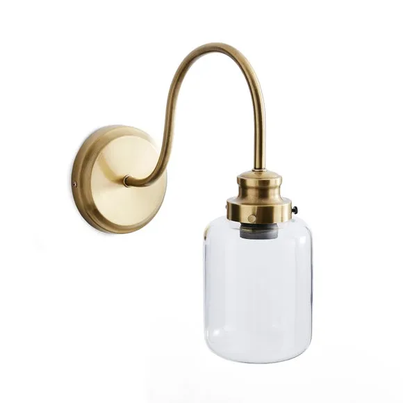 Industrial Curved Wall Light 4
