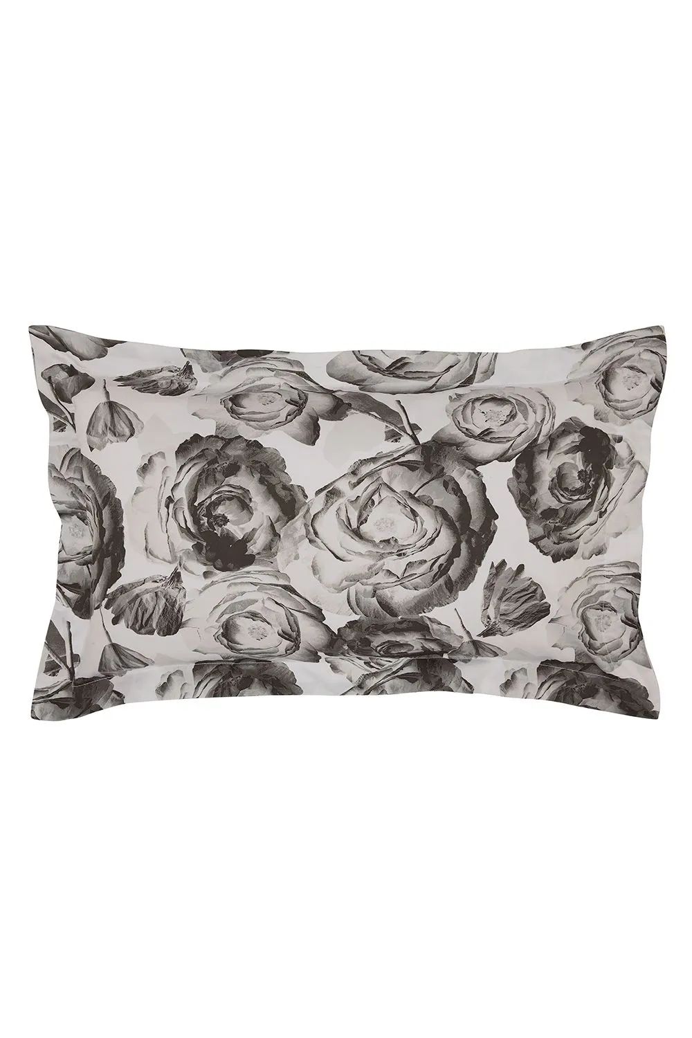 Ted Baker 'Mono Floral' Cotton Percale Duvet Cover Set in White 4
