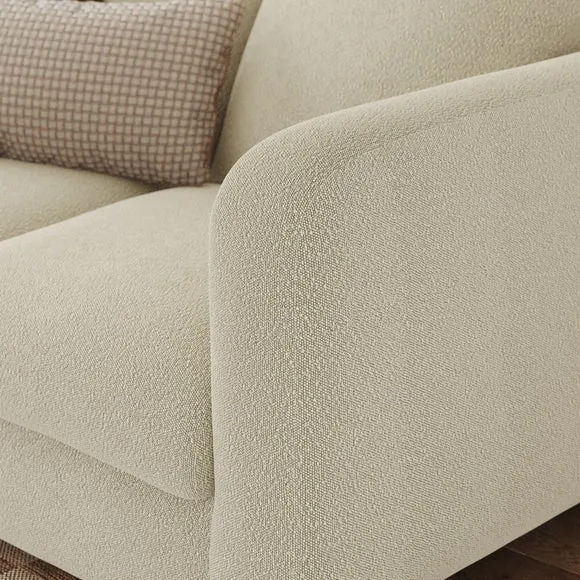 Luca Tonal Boucle 3 Seater Sofa 5