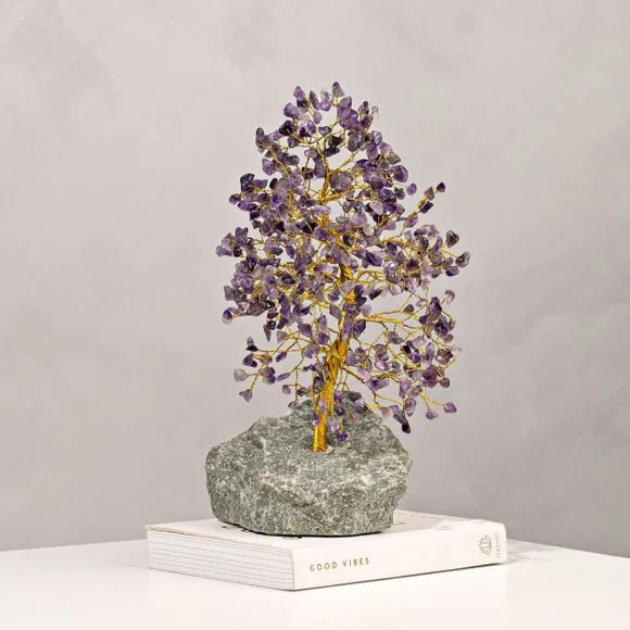 Serenity Relax Amethyst Gemstone Tree 4