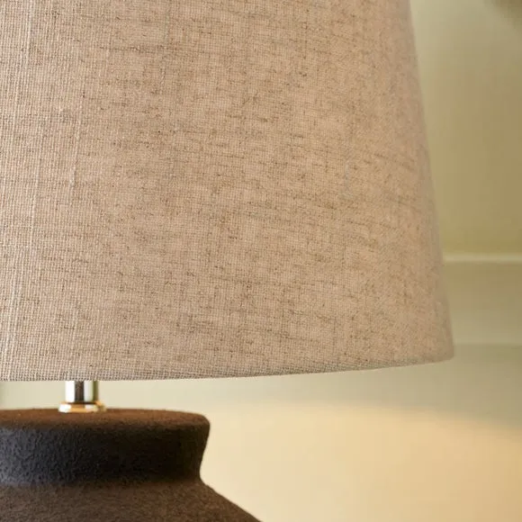 Pacific Lifestyle Areia Sand Textured Ceramic Table Lamp 5