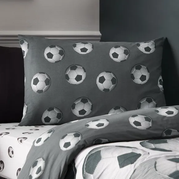 Catherine Lansfield Football Quilt Cover and Pillowcase Set 3