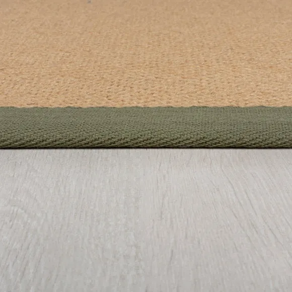 Herringbone Jute Border Rug 4