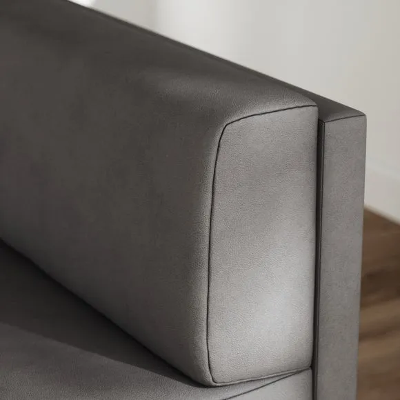 Mae Corner Dining Bench, Faux Leather 3