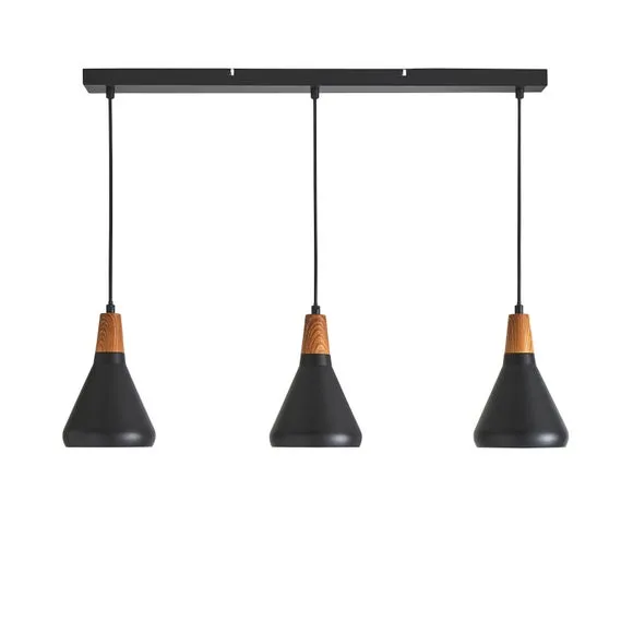 Elements Wolston 3 Light Diner Ceiling Light 5