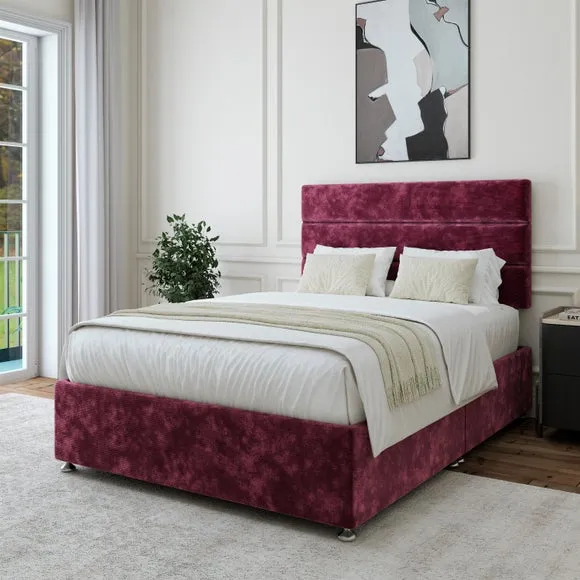 Luxury Chenille Universal Divan Base 1