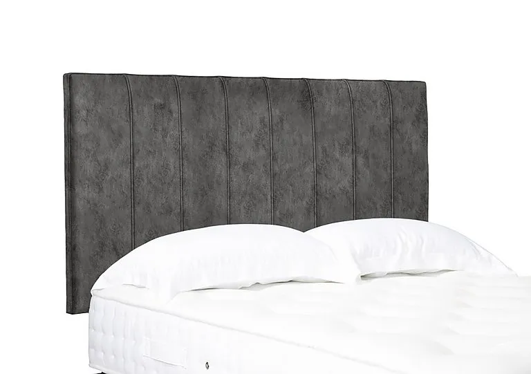 Artisan Collection Axel High Strutted Headboard - Single - Daytona Pebble