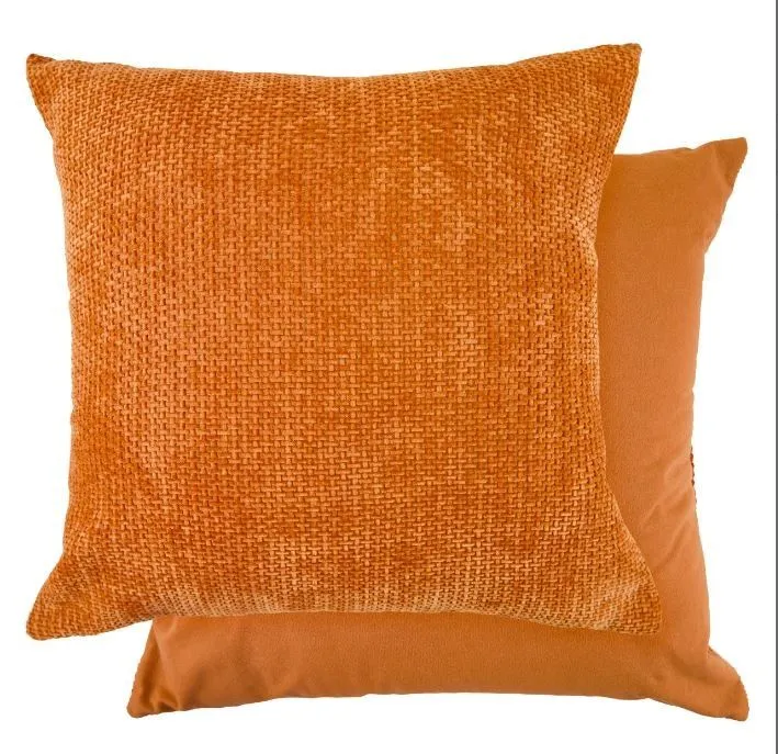 New Edge Blinds Pica Collection Cushion Cover in Orange