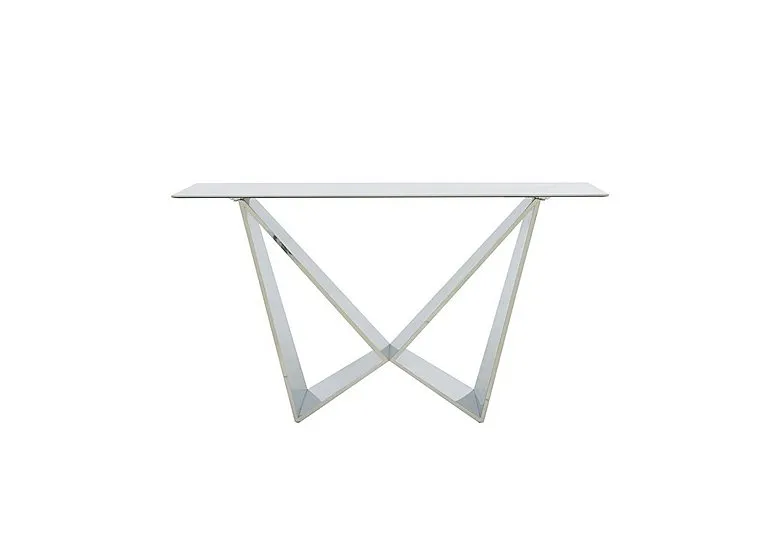 Marvel Chrome Console Table