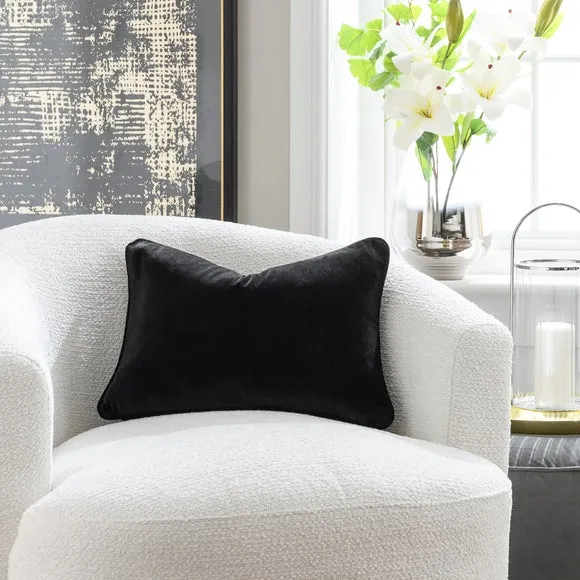 Clara Cotton Velvet Rectangle Cushion