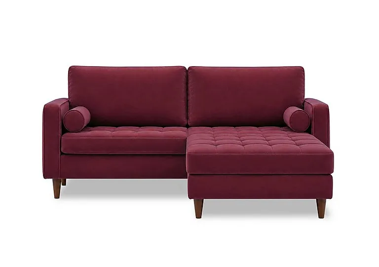 Sullivan 3 Seater Fabric Sofa with Reversible Chaise End - Sofas and Armchairs - In Time for Christmas