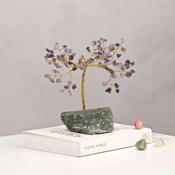 Serenity Relax Amethyst Gemstone Tree