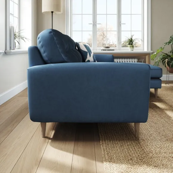 Sven Opulent Velvet Large Corner Chaise Sofa 2