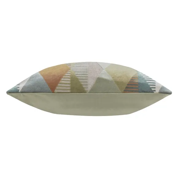 Furn. Metro Harlequin Velvet Square Cushion 3